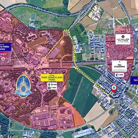 *Disneyland/Chessy* Appartement Idealement Situe Chessy  Kültér fotó